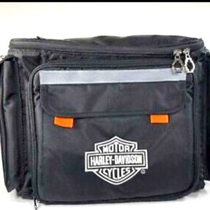 HARLEY DAVIDSON INSULATED COOLER/TRAVEL PICNIC SET Backpack Service for 2 NWT